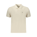 Beige Cotton Men's Polo
