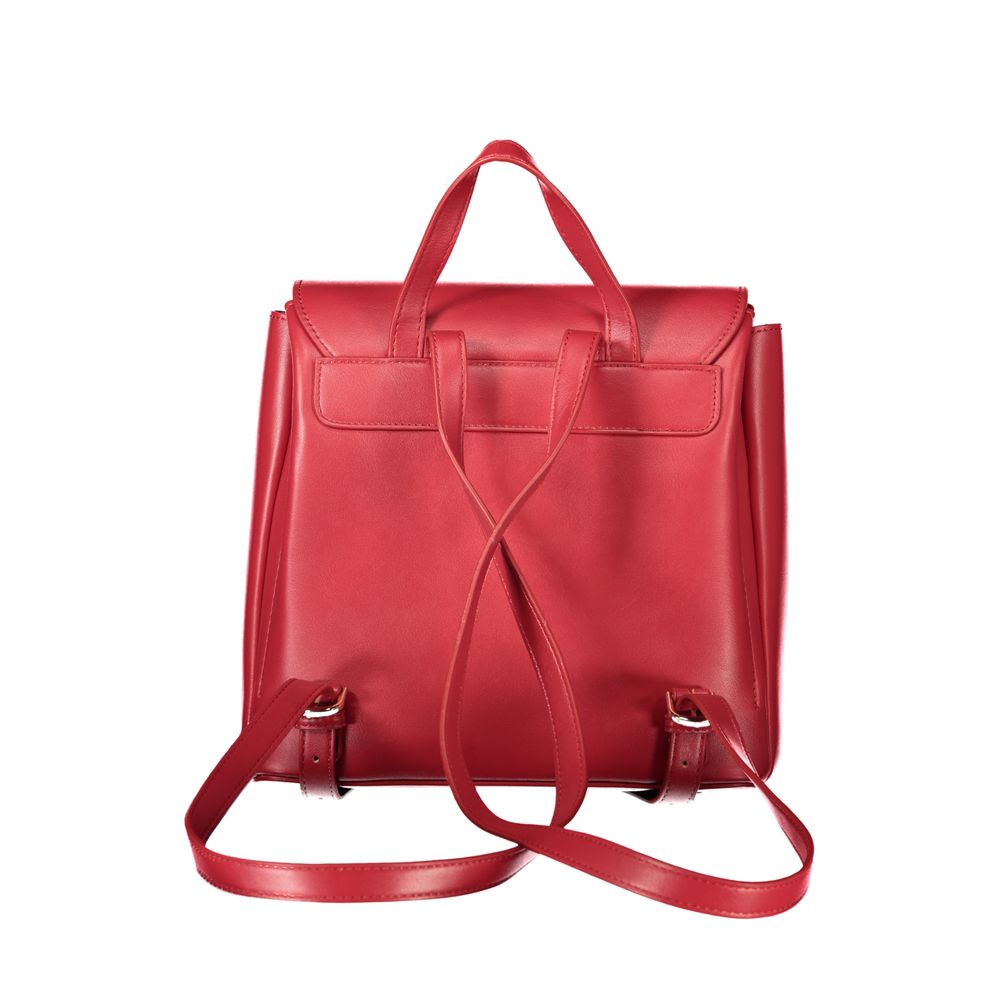 Red Polyethylene Handbag
