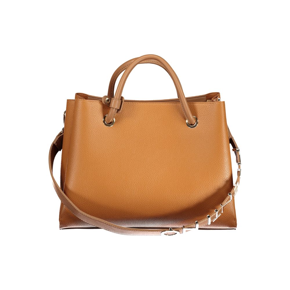 Brown Polyethylene Handbag