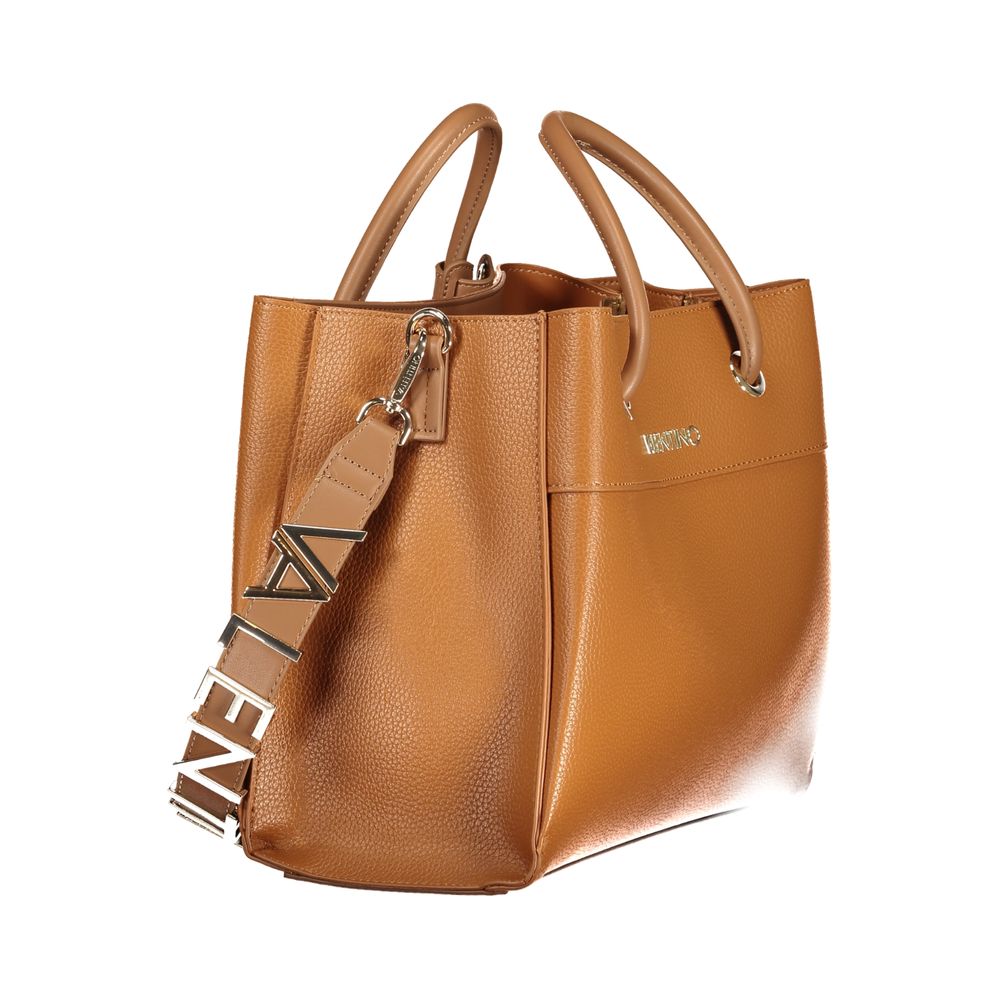 Brown Polyethylene Handbag