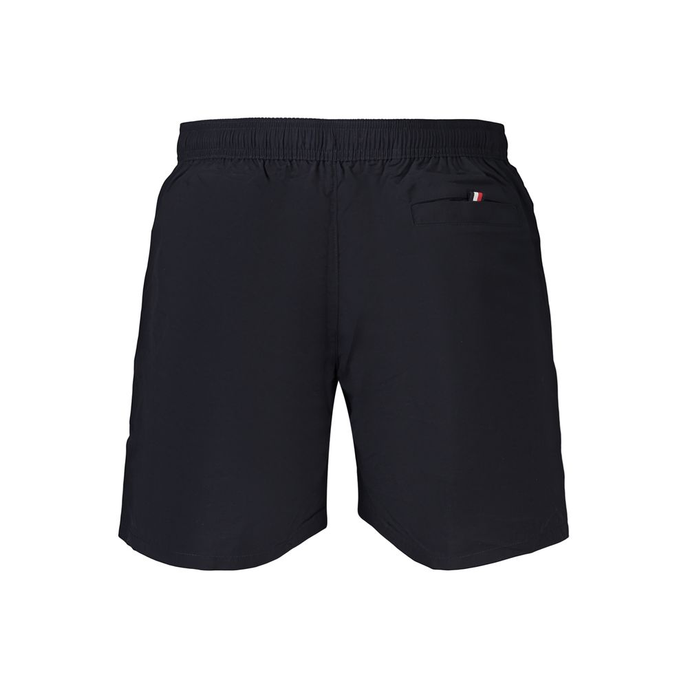 Blue Polyester Swim Shorts
