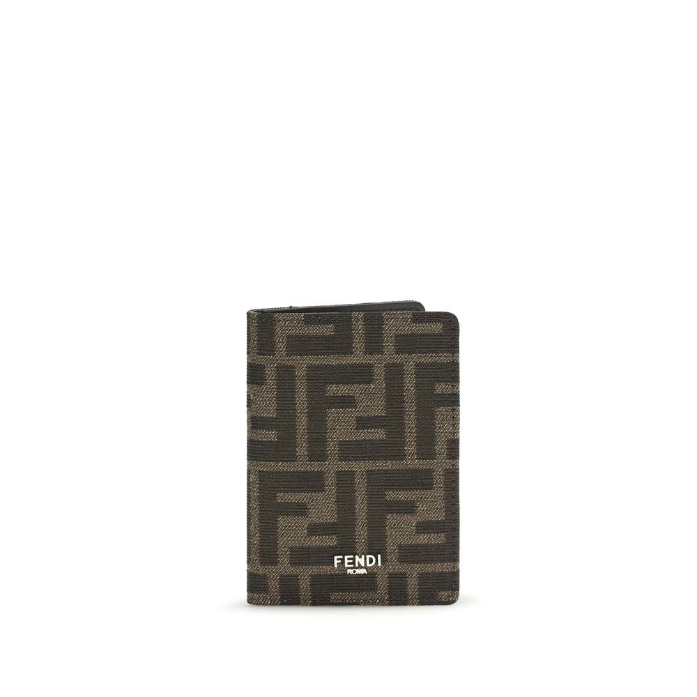 Bicolor Polyester Wallet