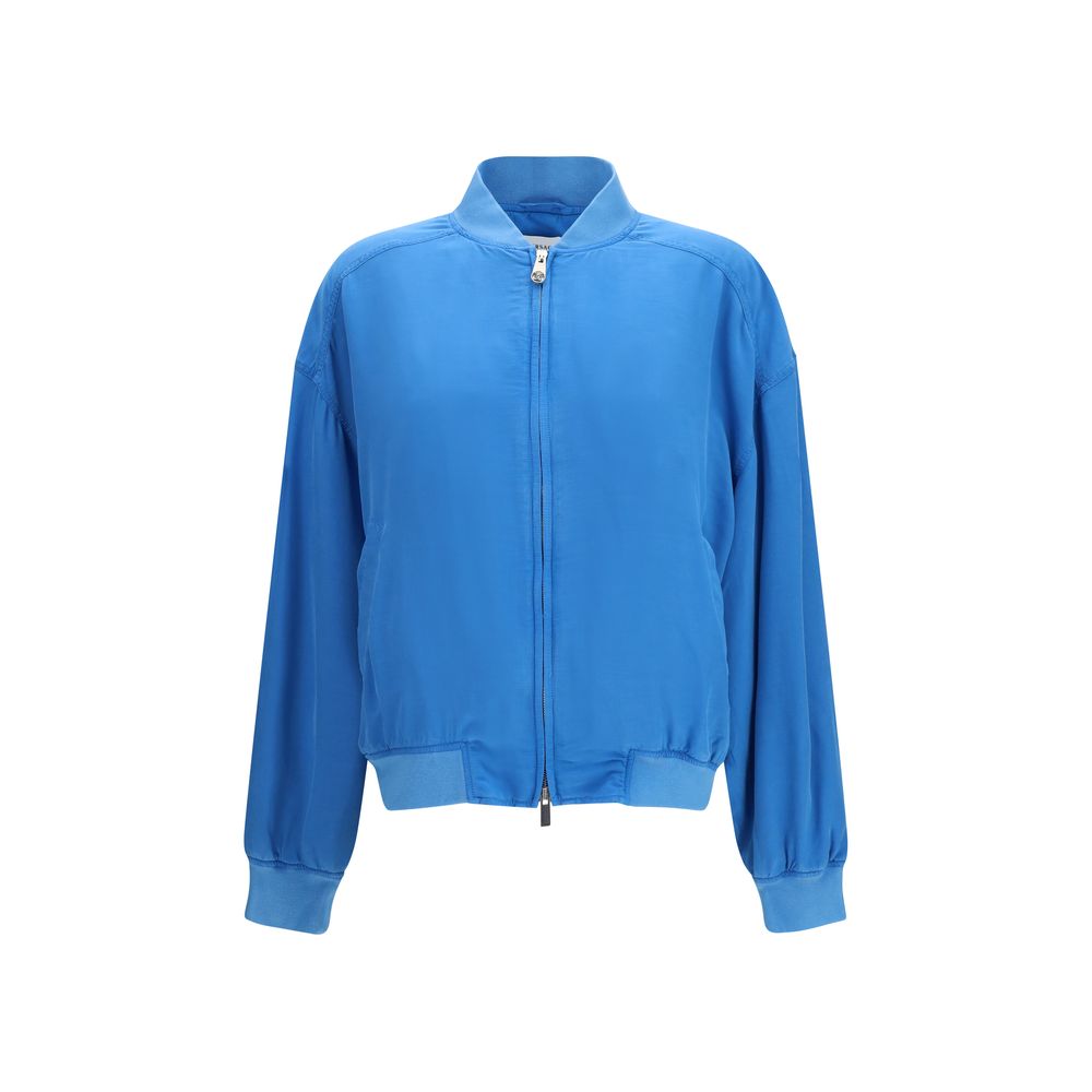 Blue Silk Clothing