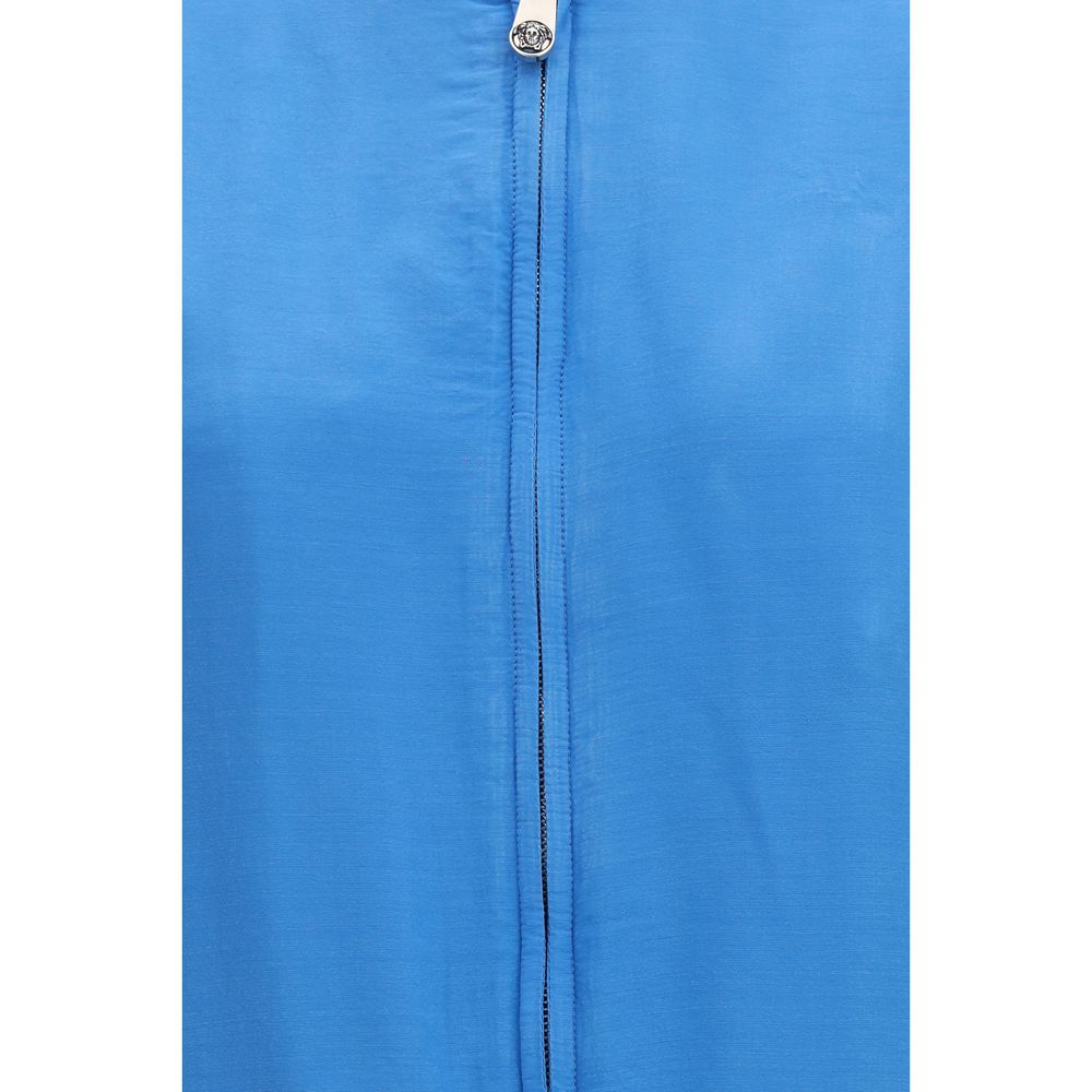 Blue Silk Clothing