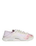 White NS1 Lace Up Low Top Sneakers Shoes