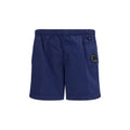 Blue Nylon Short And Mini Shorts