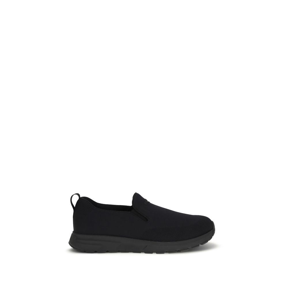 Black Recycled Polyamide Sneakers