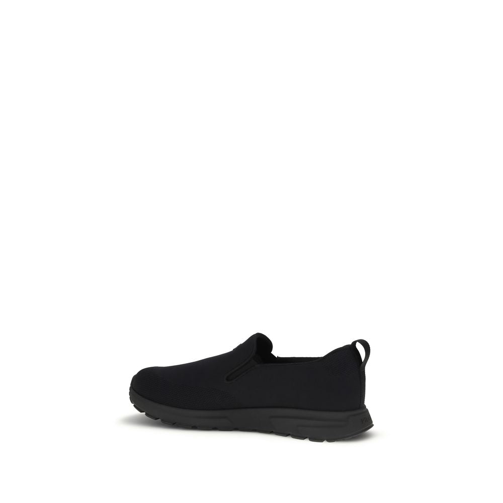 Black Recycled Polyamide Sneakers