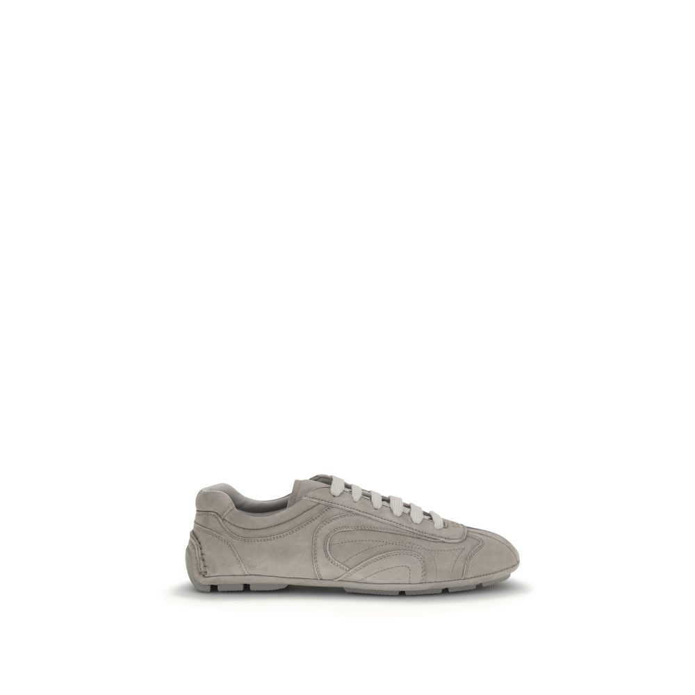 Beige Lamb Ovis Aries Aries Athletic Sneakers