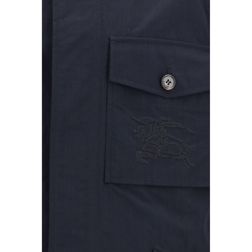 Blue Polyamide Coat