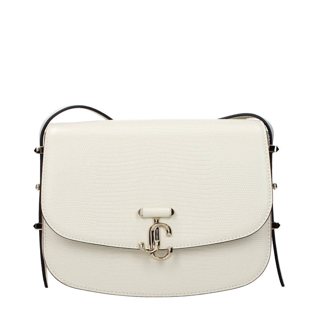 Blue Leather Crossbody Bag