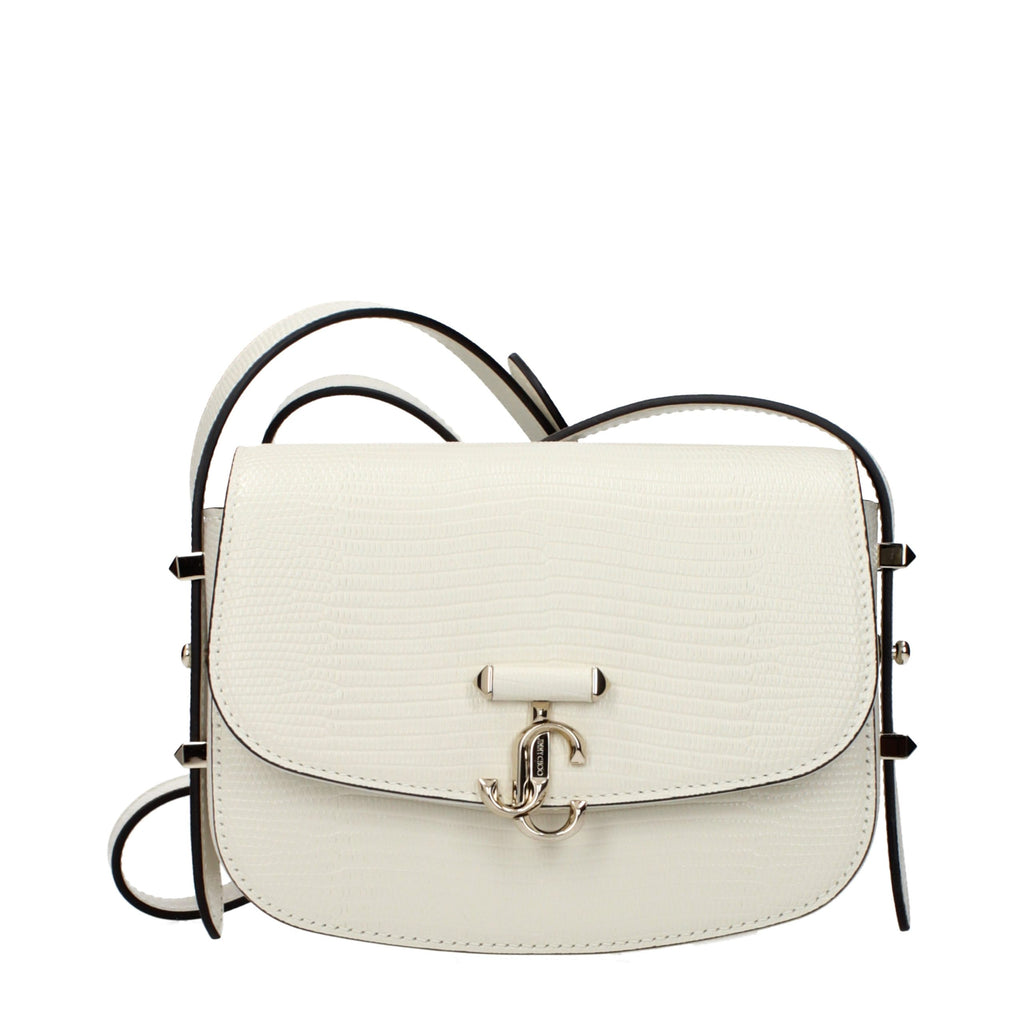 Blue Leather Shoulder Bag