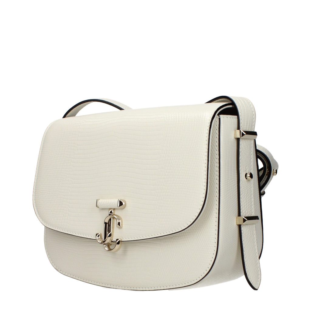 Blue Leather Crossbody Bag