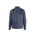 Blue Cotton Coat