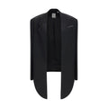 Black Viscose Coat