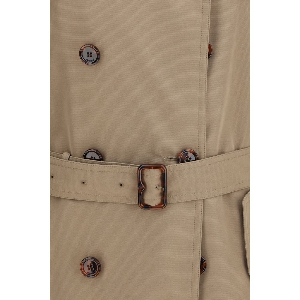 Brown Silk Coat