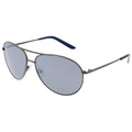 Gray Metal Sunglasses