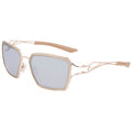Bicolor Metal Sunglasses