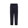 Blue Elastane Casual Pants
