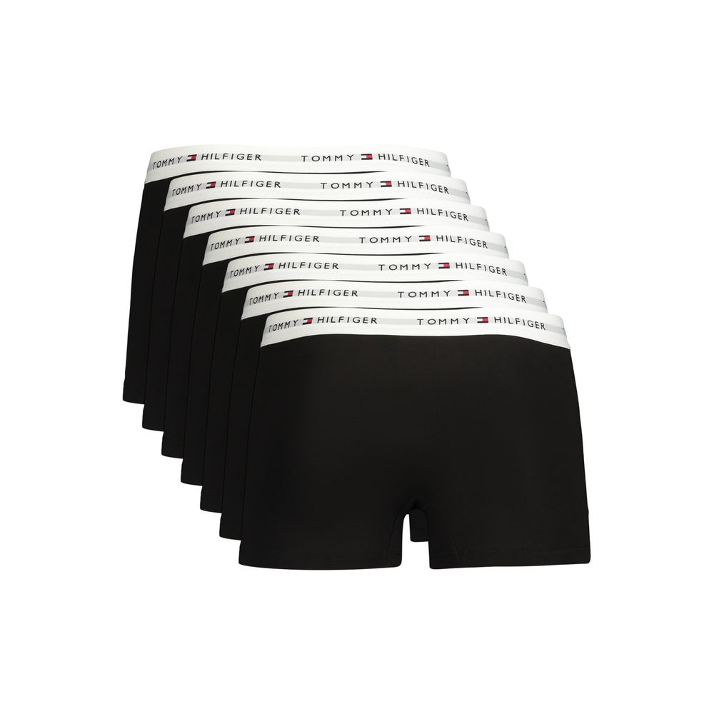 Black Cotton Men's Underwear