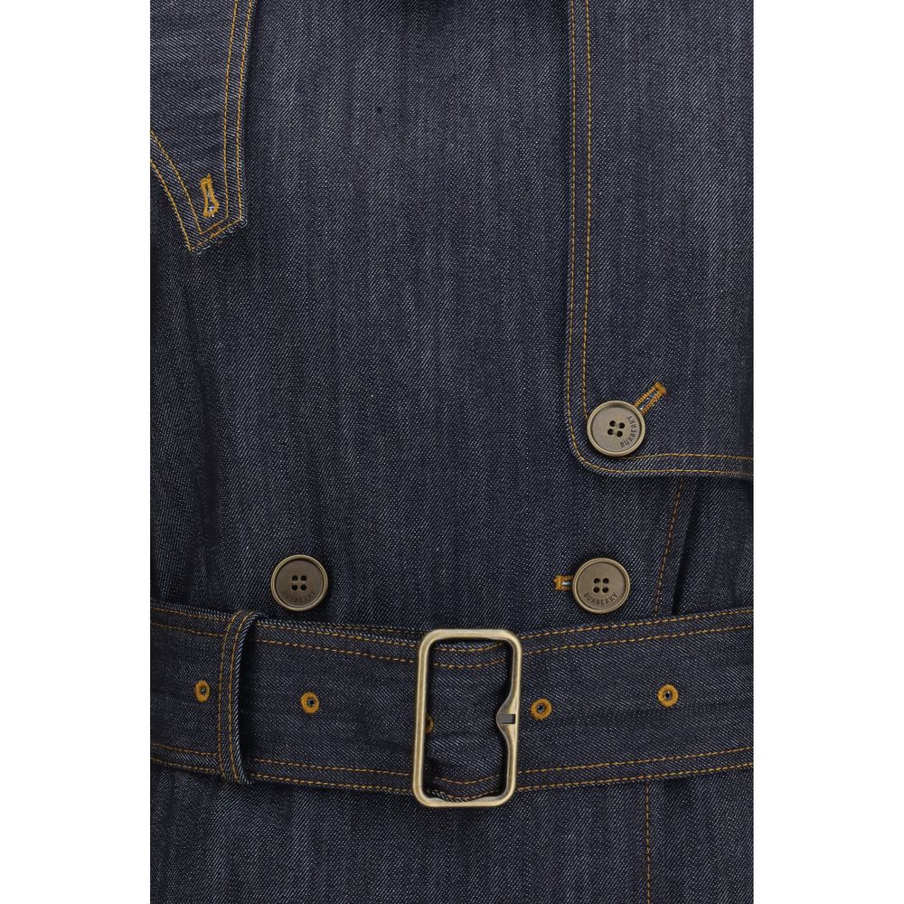 Blue Cotton Coat