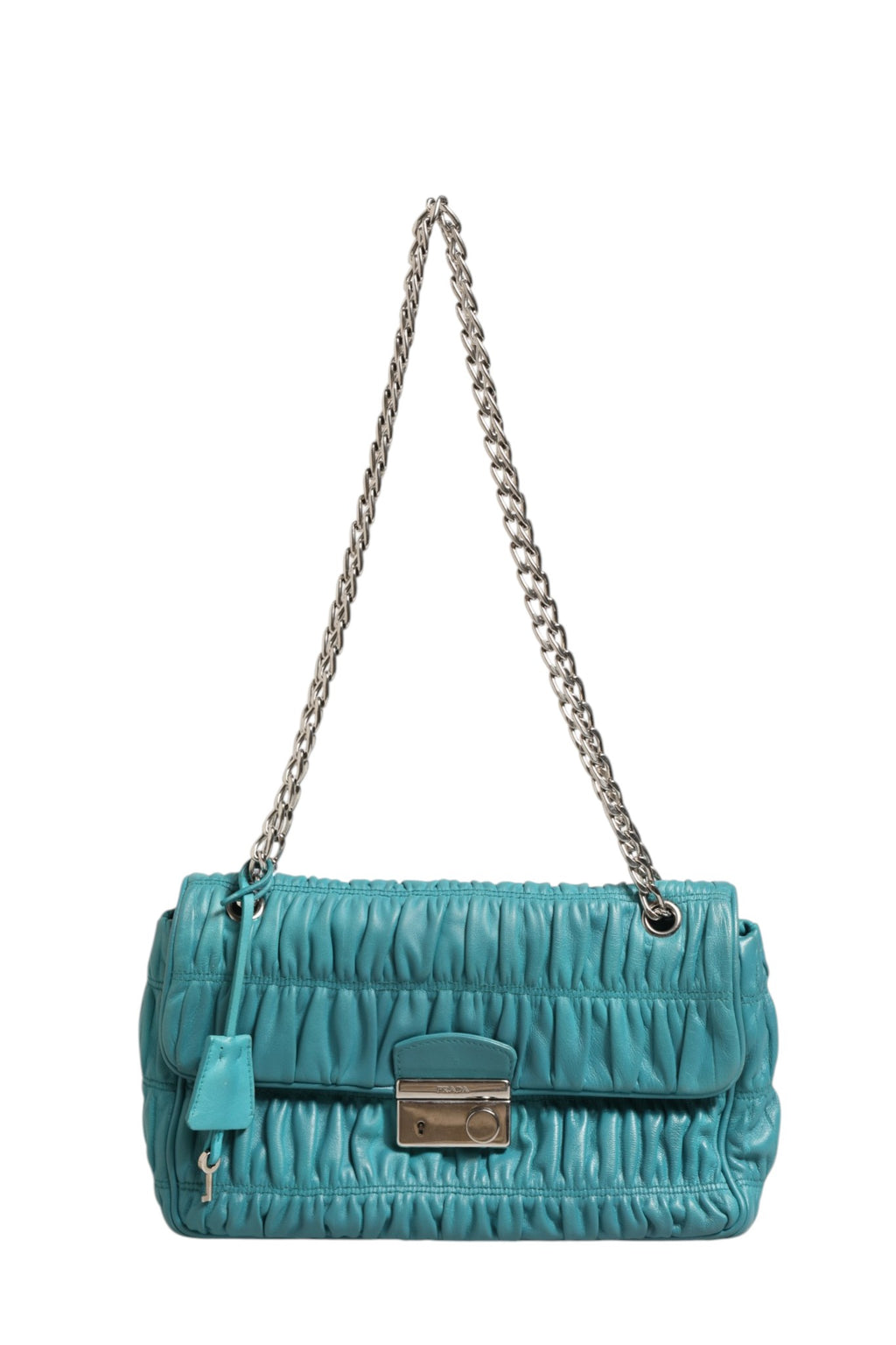 Nappa Gaufre Flap Bag BR4553