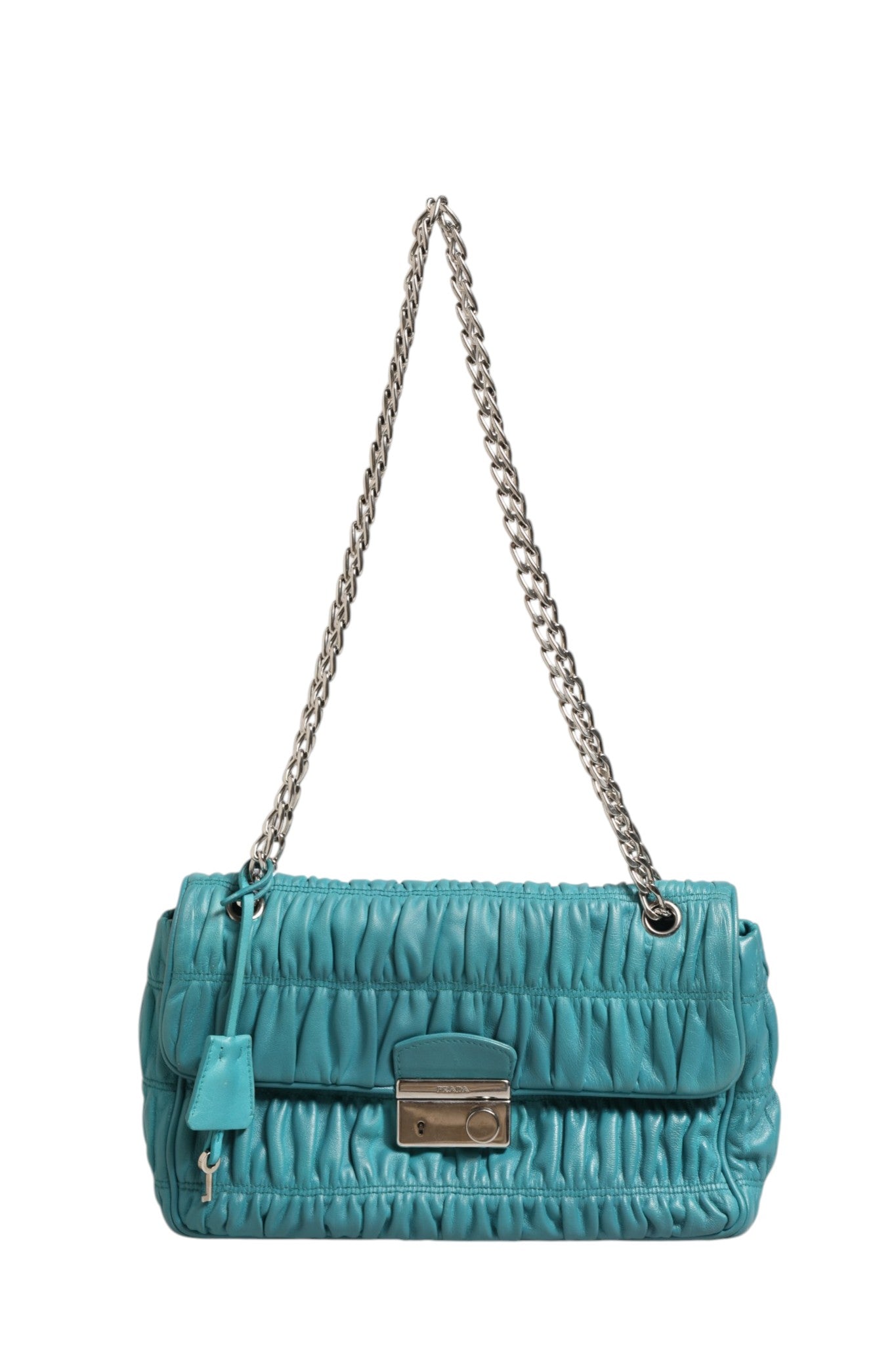 Nappa Gaufre Flap Bag BR4553