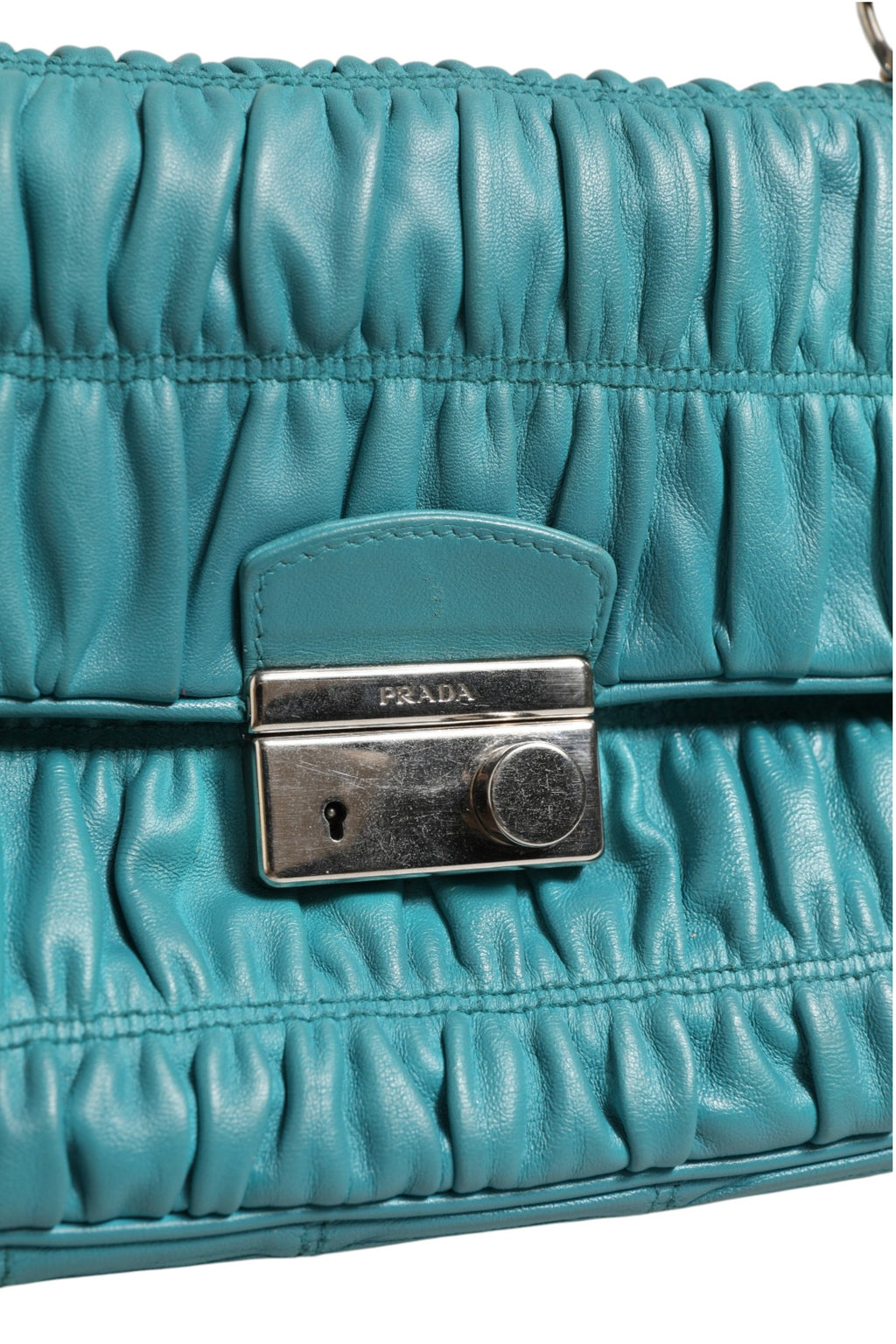 Nappa Gaufre Flap Bag BR4553