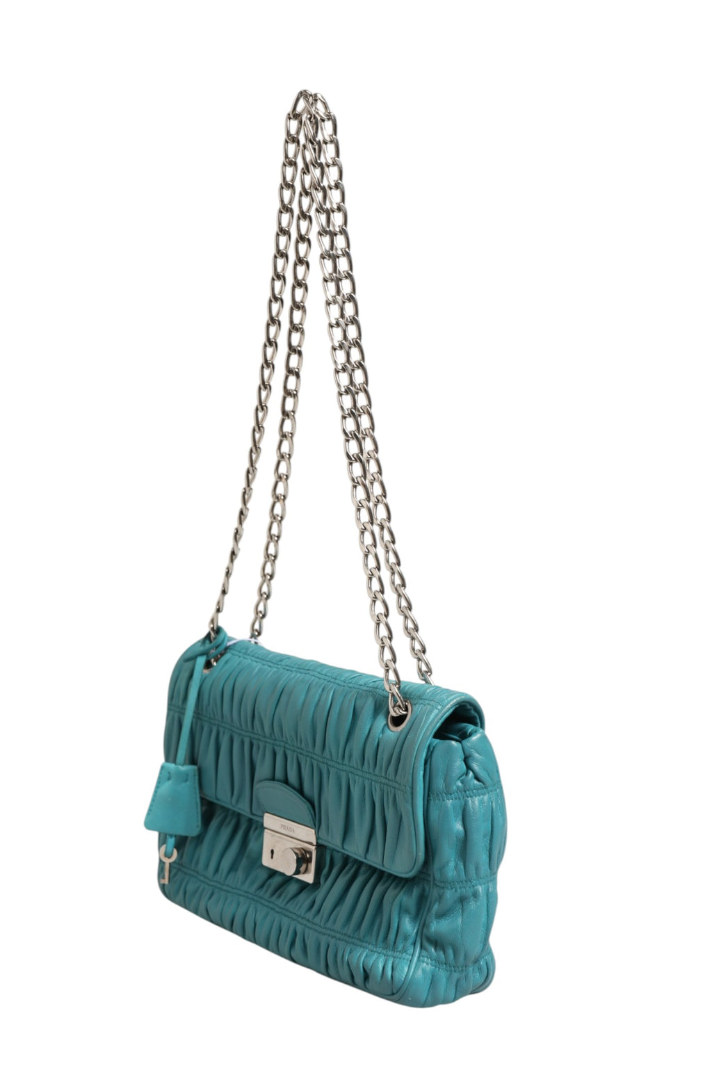 Nappa Gaufre Flap Bag BR4553