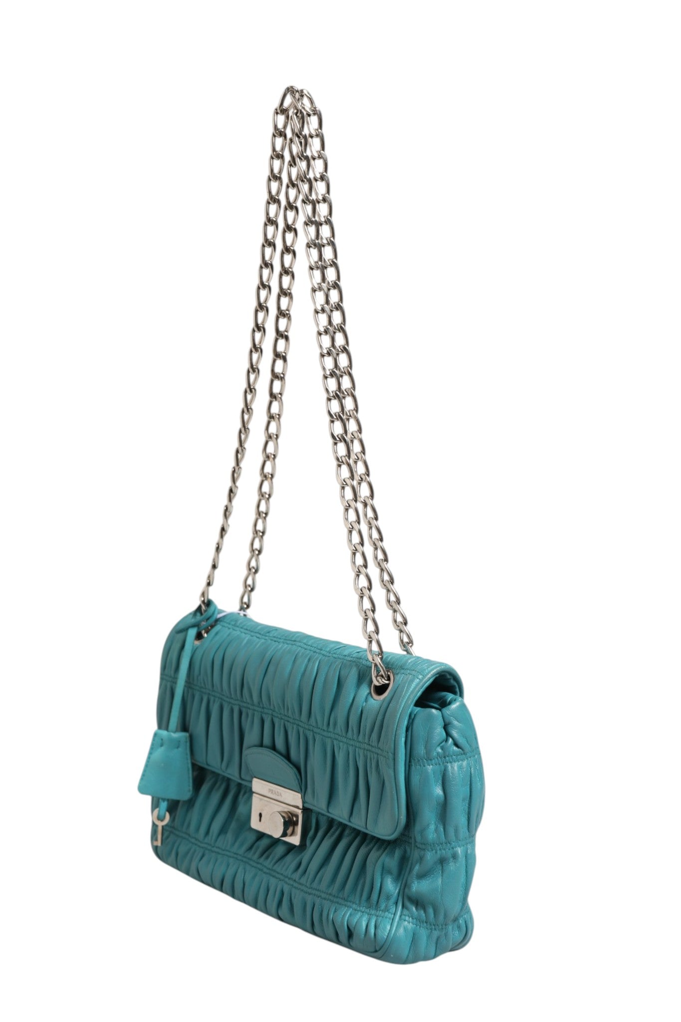 Nappa Gaufre Flap Bag BR4553