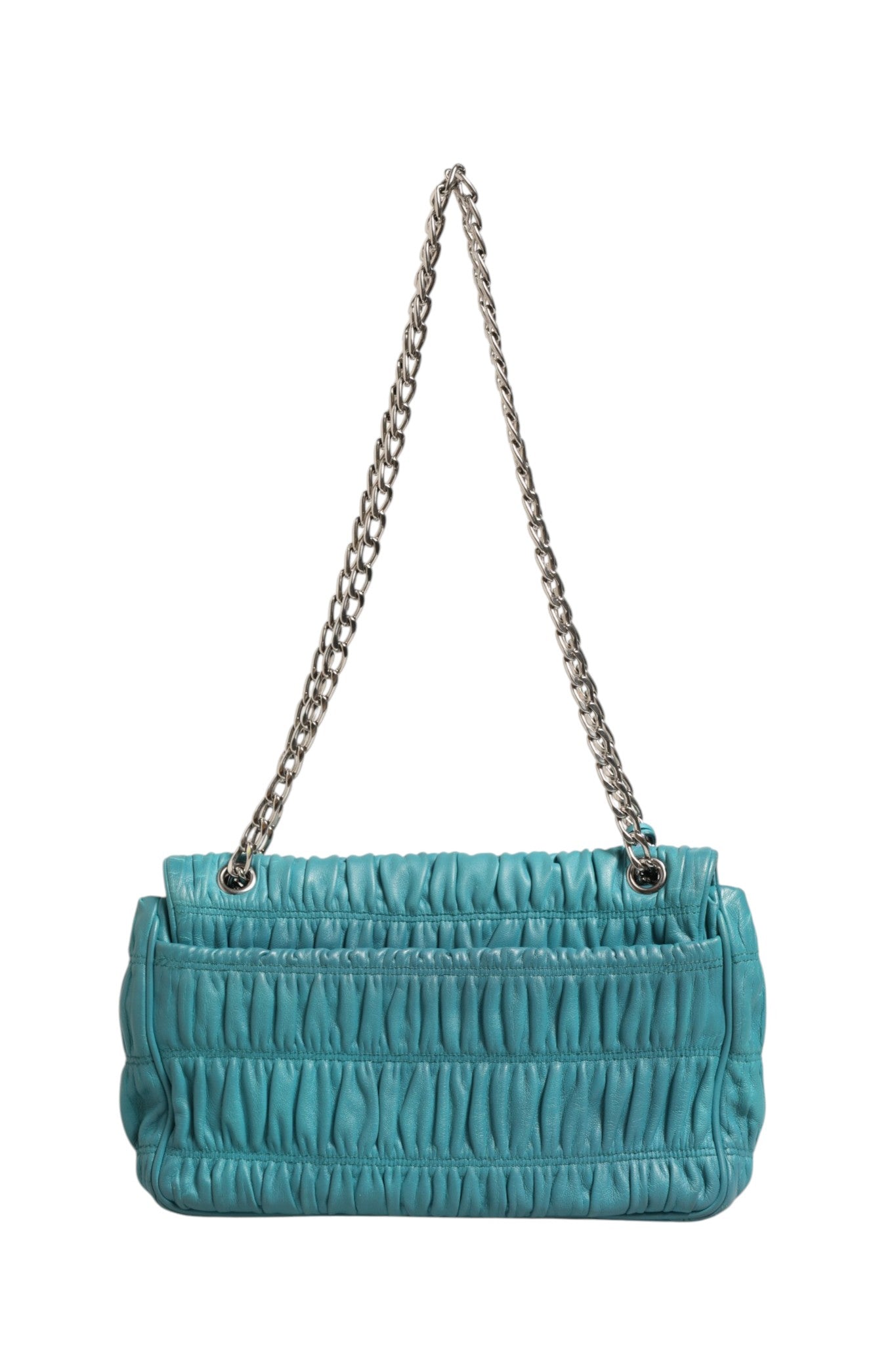 Nappa Gaufre Flap Bag BR4553