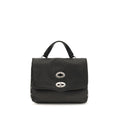 Black Calf Leather Bos Taurus Shoulder Bag