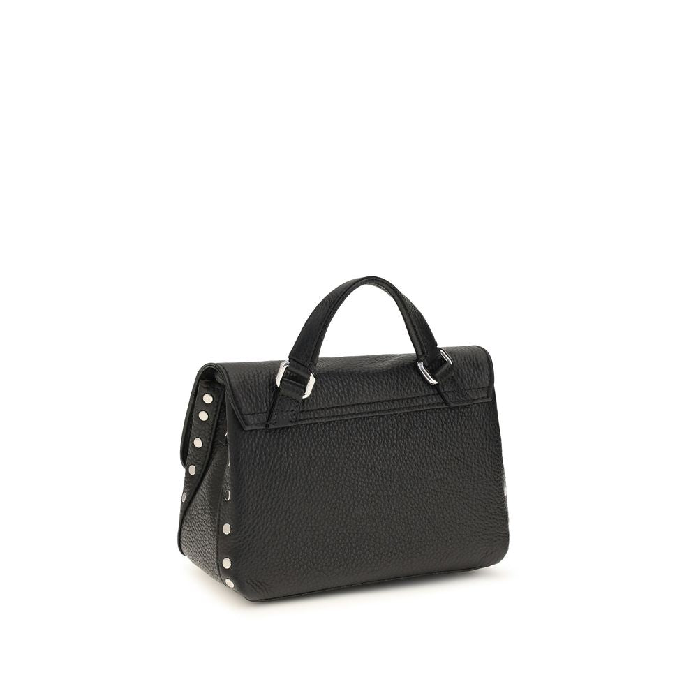 Black Calf Leather Bos Taurus Shoulder Bag