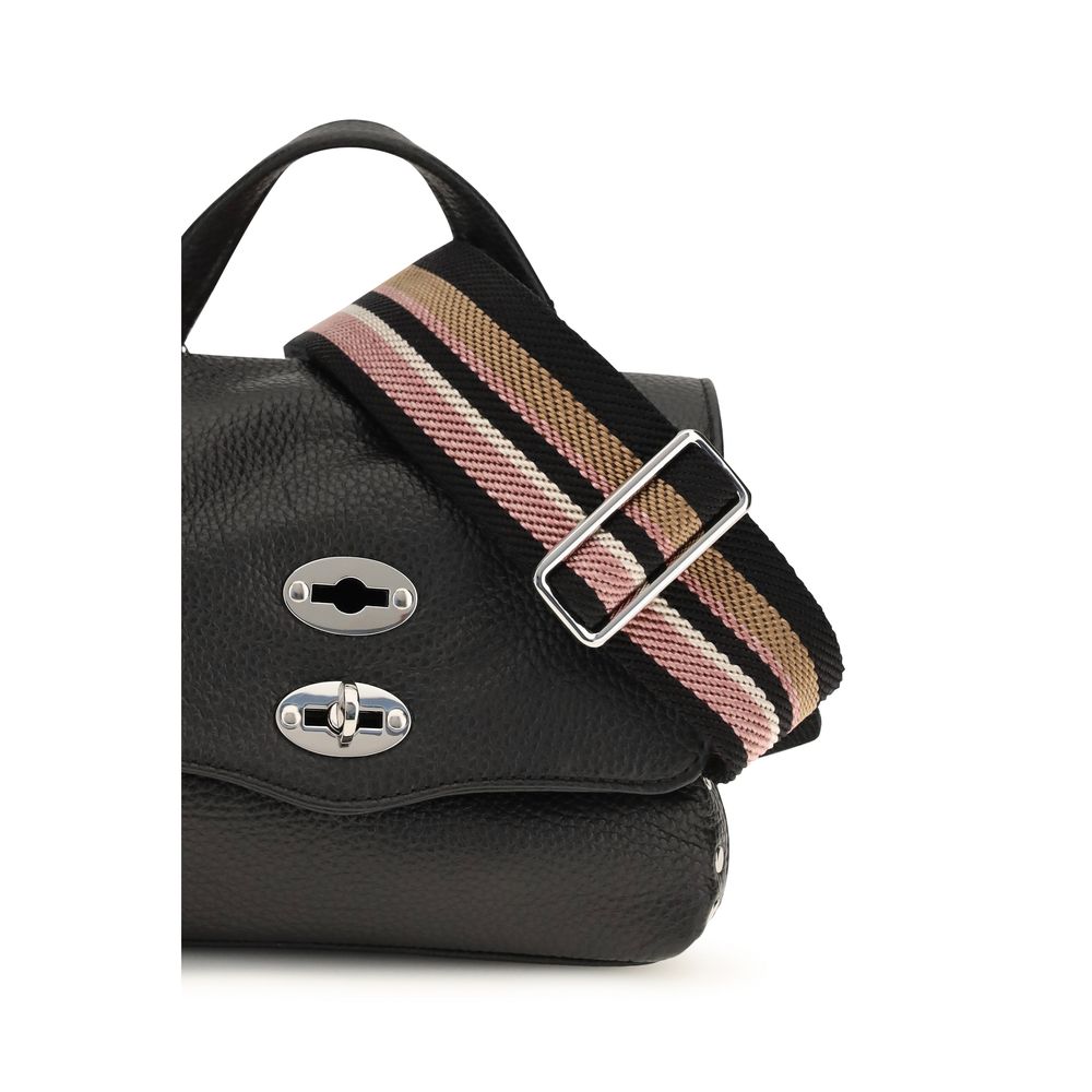 Black Calf Leather Bos Taurus Shoulder Bag