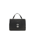 Black Calf Leather Bos Taurus Shoulder Bag