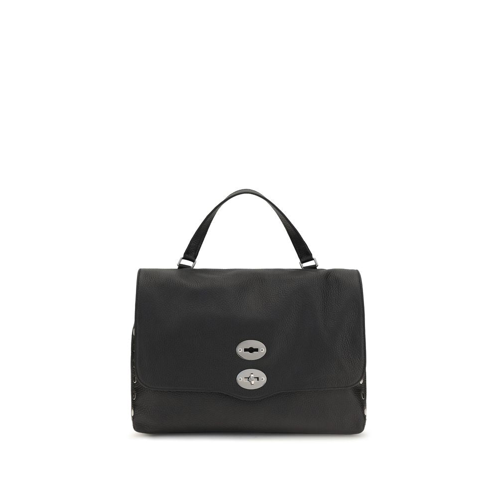 Black Calf Leather Bos Taurus Shoulder Bag