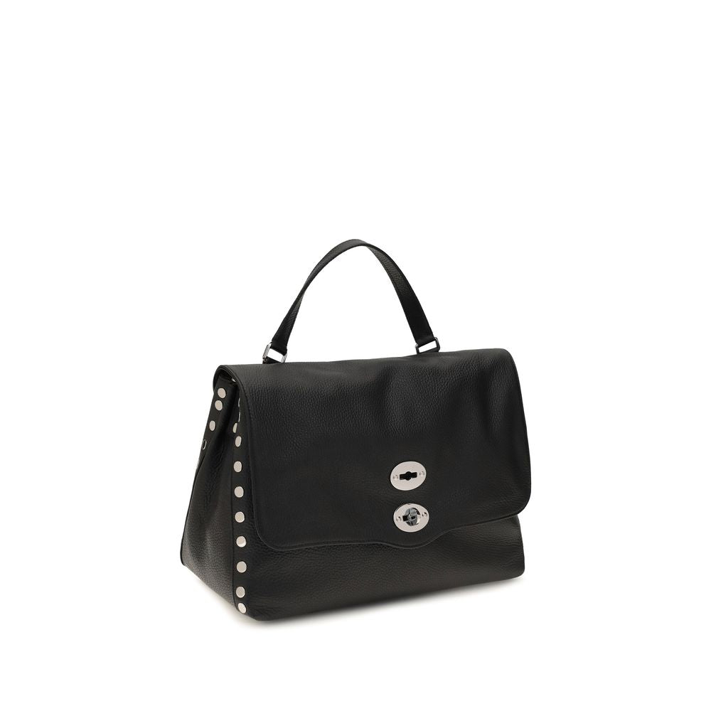 Black Calf Leather Bos Taurus Shoulder Bag