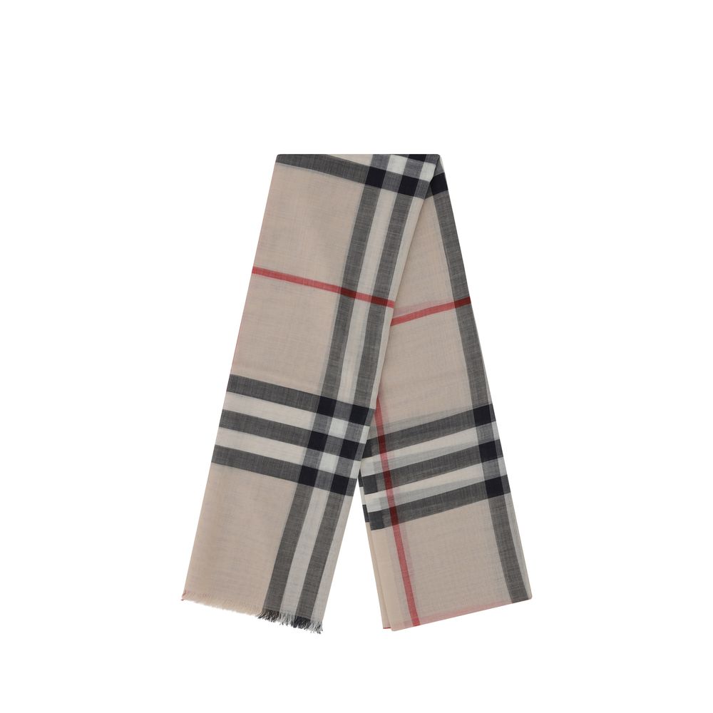 Brown Silk Scarf