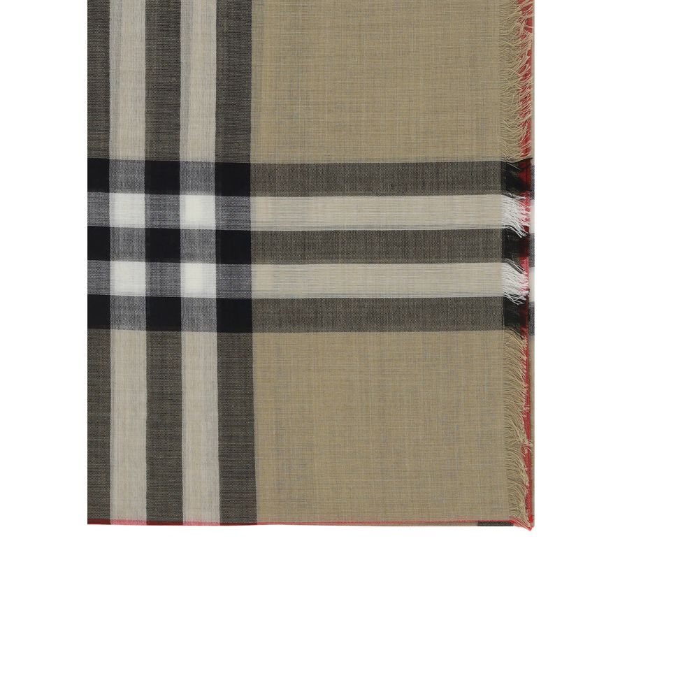 Brown Silk Scarf