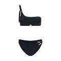 Black Elastane Bikini