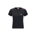 Black Cotton T-Shirt