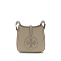 Beige Calf Leather Bos Taurus Shoulder Bag