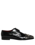 Black Embellished Men Derby Dress Formal Shoes