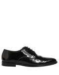 Black Leather Lace Up Derby Dress Formal Shoes