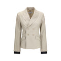 Beige Wool Oves Aries Blazer