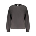 Black Cotton Womens Sweatshirt