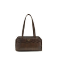 Brown Calf Leather Bos Taurus Handbag
