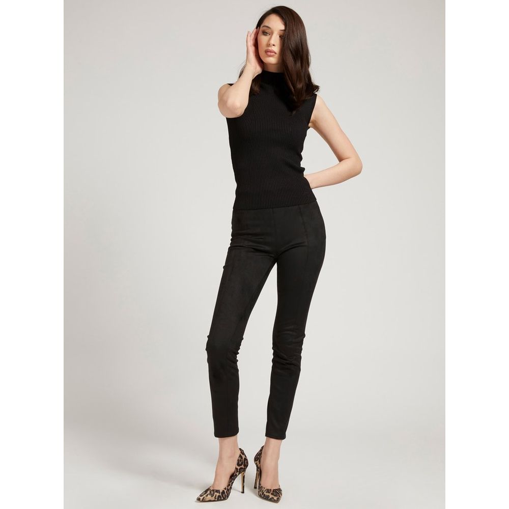 Black Polyester Leggings
