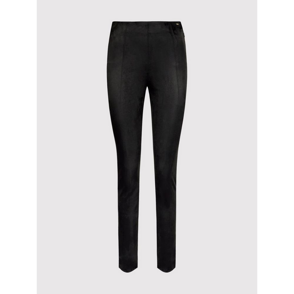Black Polyester Leggings