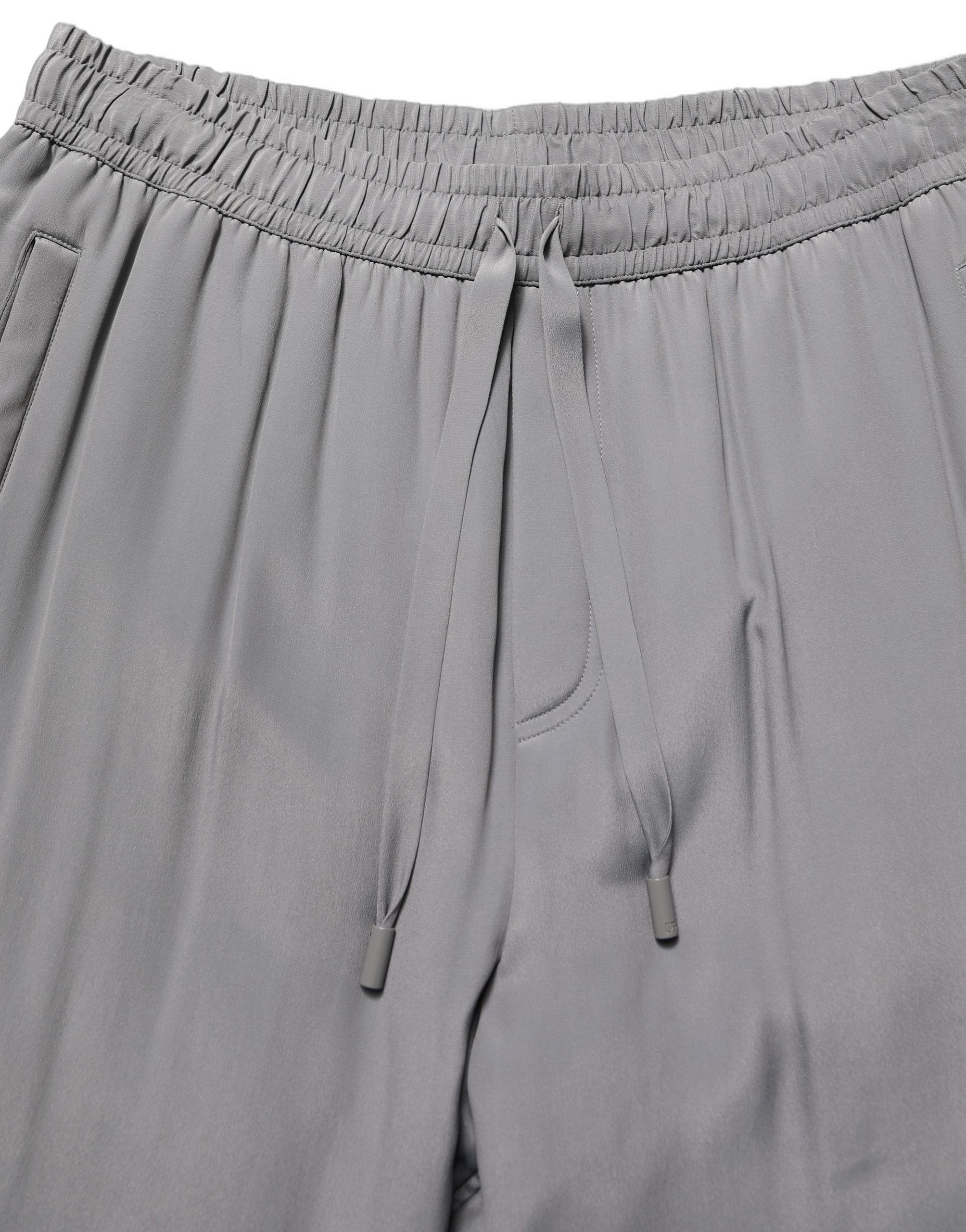 Gray Cotton Jogger Sweatpants Trouser Pants